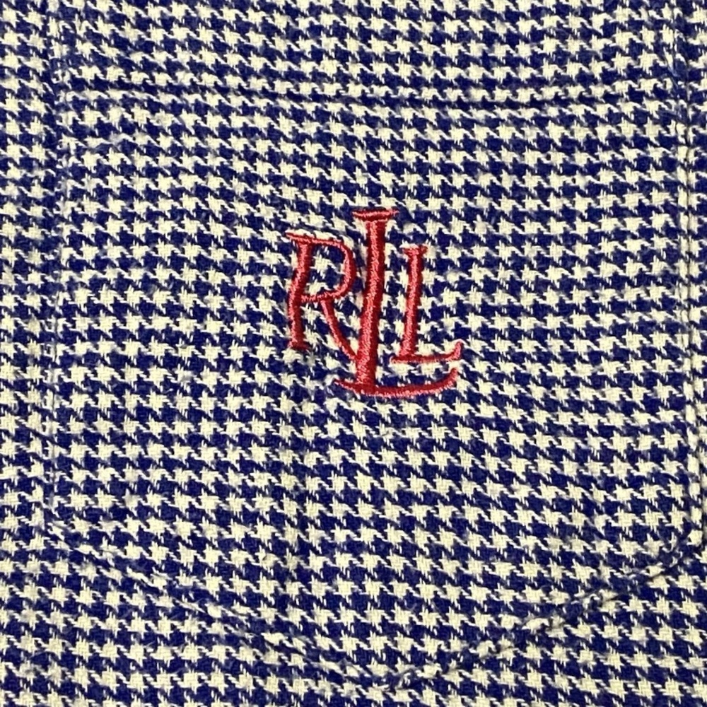Ralph Lauren Classic Night Gown Sleep Shirt Womens S Blue White Pajama Dress - Picture 3 of 6